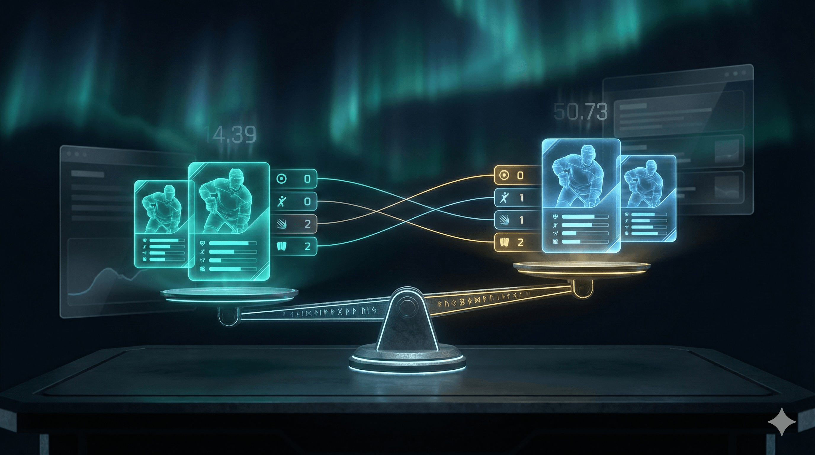 Fantasy Hockey Player Comparison Tool