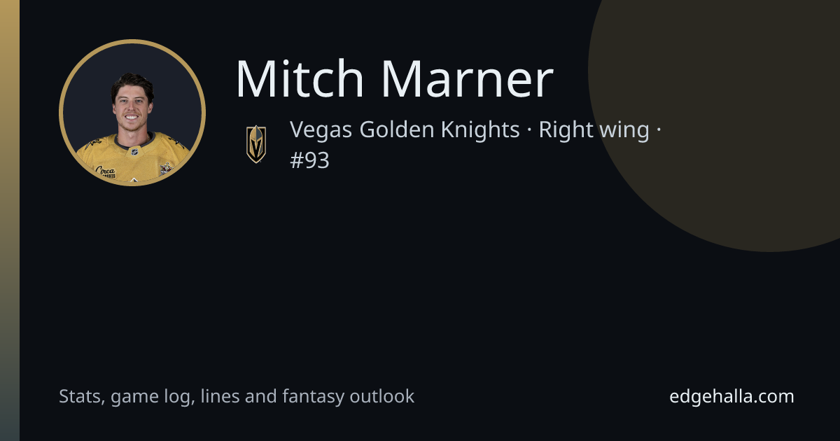 Mitch Marner Faceoff Stats 2025-26: FO%, Dot Splits & Head-to-Head ...